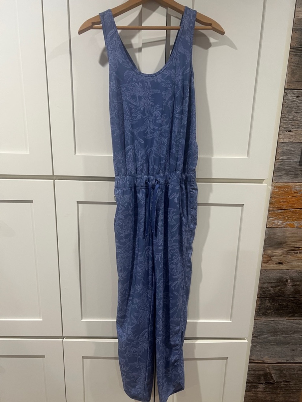 Patagonia Blue Floral-Print Jumpsuit - Picture 4 of 8